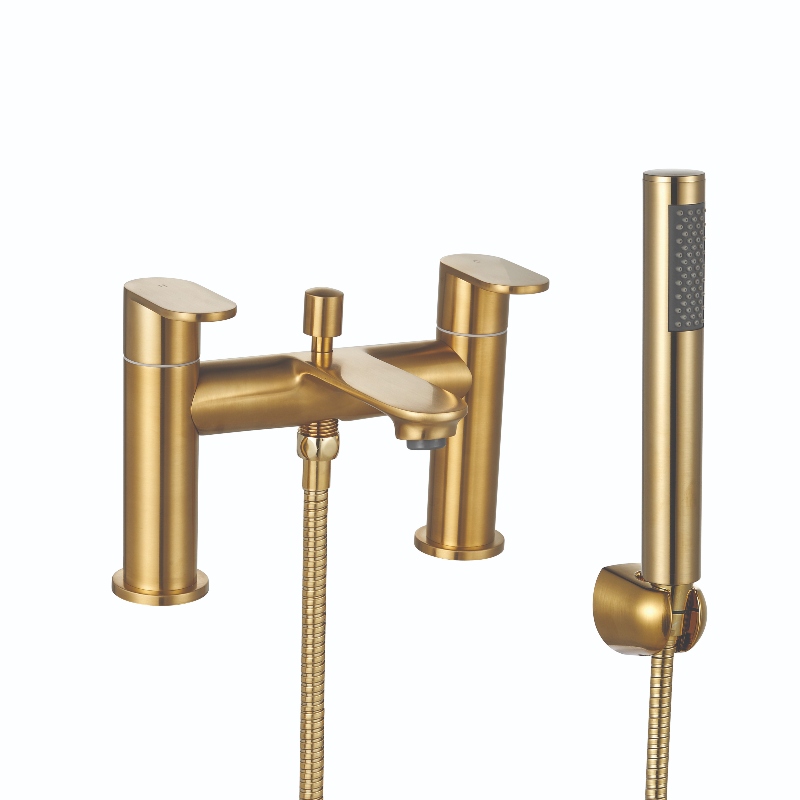 Albury Bath Shower Mixer Brushed Brass