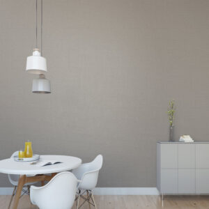 Wall Fabric Charcoal Plain Wallpaper 